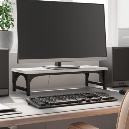 Monitor Stand Grey Sonoma 55x23x14 cm Engineered Wood