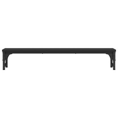 Monitor Stand Black 85x23x15.5 cm Engineered Wood