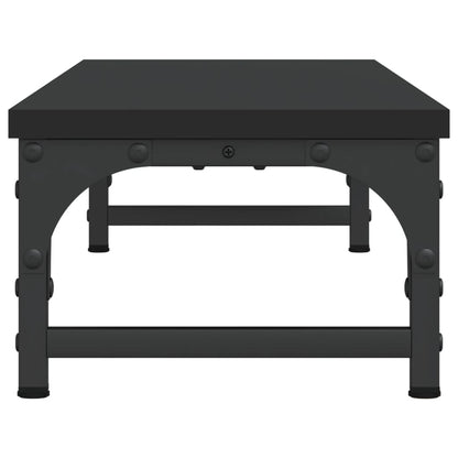 Monitor Stand Black 85x23x15.5 cm Engineered Wood