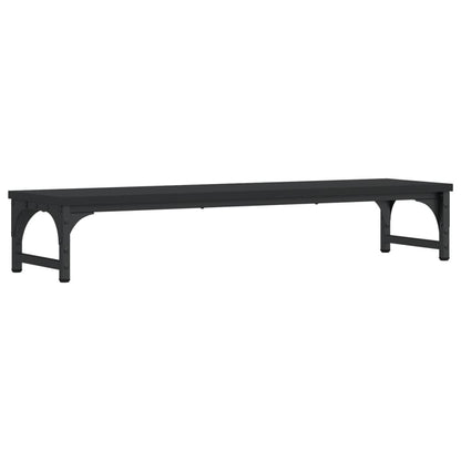 Monitor Stand Black 85x23x15.5 cm Engineered Wood
