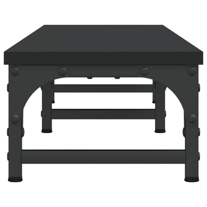 Monitor Stand Black 105x23x15.5 cm Engineered Wood