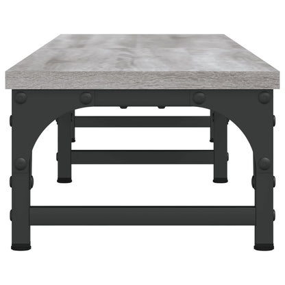 Monitor Stand Grey Sonoma 105x23x15.5 cm Engineered Wood
