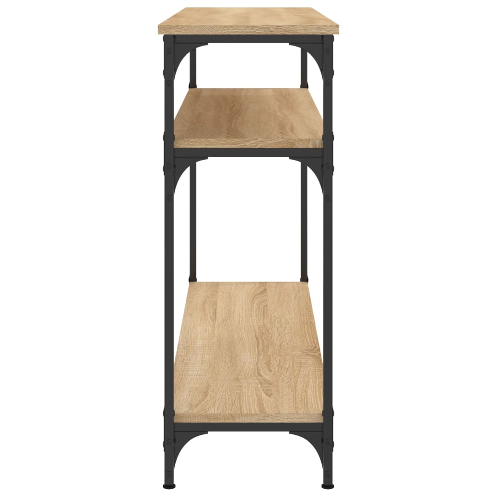 Console Table Sonoma Oak 100x29x75 cm Engineered Wood