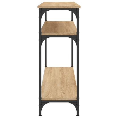 Console Table Sonoma Oak 100x29x75 cm Engineered Wood