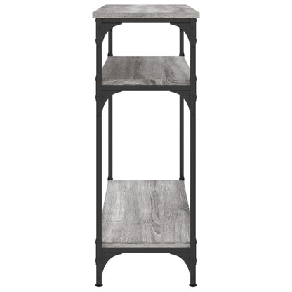 Console Table Grey Sonoma 75x29x75 cm Engineered Wood