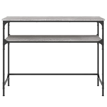 Console Table Grey Sonoma 100x35.5x75 cm Engineered Wood