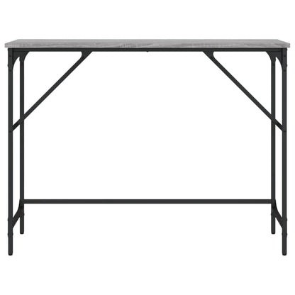 Console Table Grey Sonoma 100x32x75 cm Engineered Wood