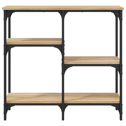 Console Table Sonoma Oak 80x29x75 cm Engineered Wood