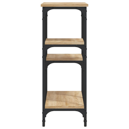 Console Table Sonoma Oak 80x29x75 cm Engineered Wood