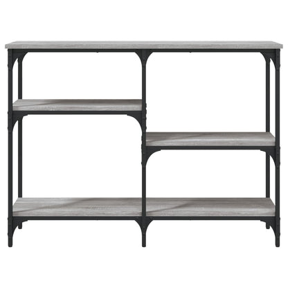 Console Table Grey Sonoma 102x29x75 cm Engineered Wood