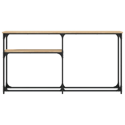 Console Table Sonoma Oak 145x22.5x75 cm Engineered Wood