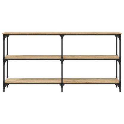Console Table Sonoma Oak 150x29x75 cm Engineered Wood