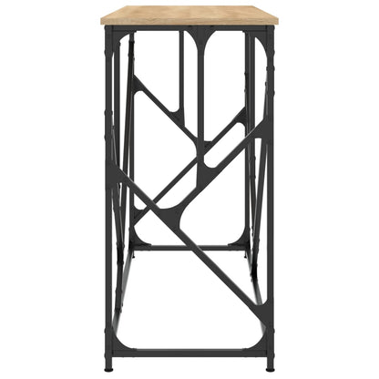 Console Table Sonoma Oak 100x40x80 cm Engineered Wood
