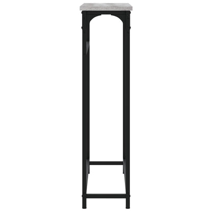 Console Table Grey Sonoma 75x19.5x75 cm Engineered Wood