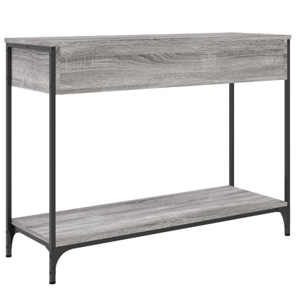 Console Table Grey Sonoma 100x34.5x75 cm Engineered Wood
