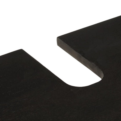 Bathroom Sink Cabinet Black 62x33x58 cm Solid Wood Mango