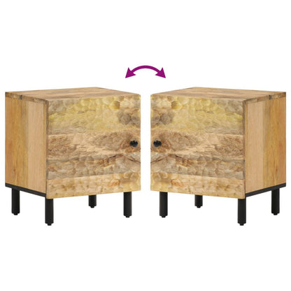 Bedside Cabinets 2 pcs 40x33x46 cm Solid Wood Mango