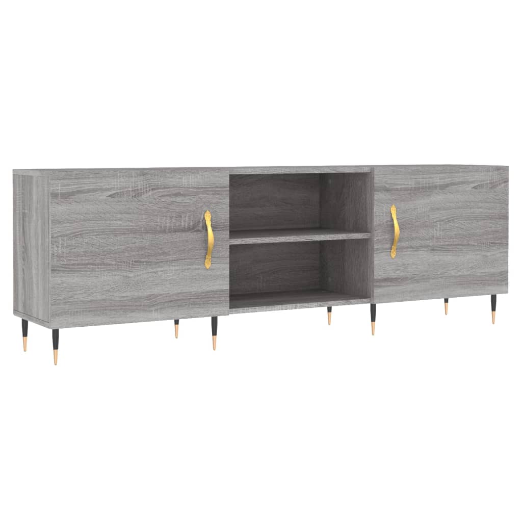 TV Cabinet Grey Sonoma 150x30x50 cm Engineered Wood