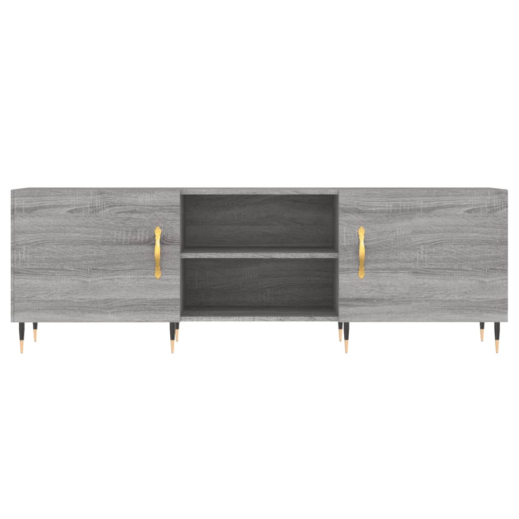 TV Cabinet Grey Sonoma 150x30x50 cm Engineered Wood