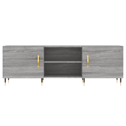 TV Cabinet Grey Sonoma 150x30x50 cm Engineered Wood