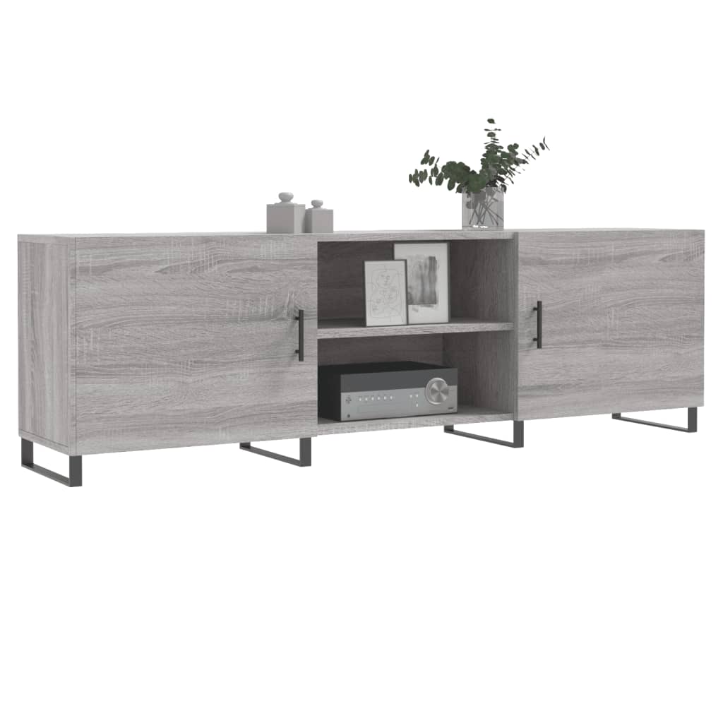 TV Cabinet Grey Sonoma 150x30x50 cm Engineered Wood