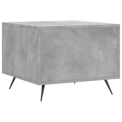 Coffee Tables 2 pcs Concrete Grey 50x50x40 cm Engineered Wood
