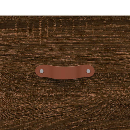 Coffee Tables 2 pcs Brown Oak 50x50x40 cm Engineered Wood