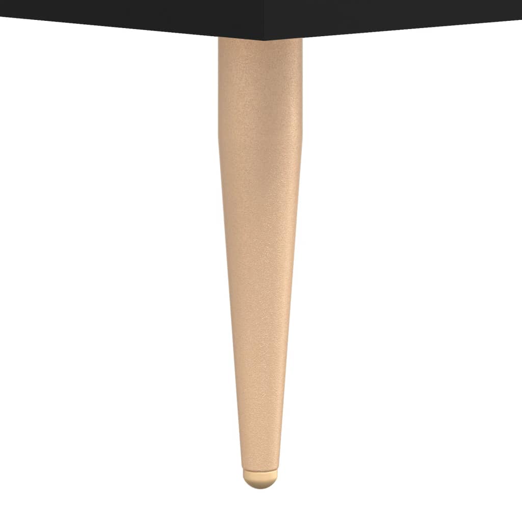 Coffee Tables 2 pcs Black 50x50x40 cm Engineered Wood