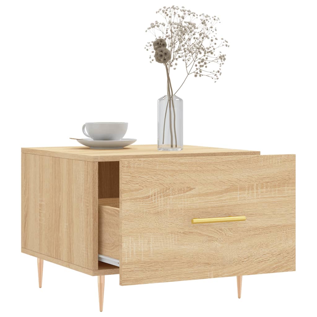 Coffee Tables 2 pcs Sonoma Oak 50x50x40 cm Engineered Wood