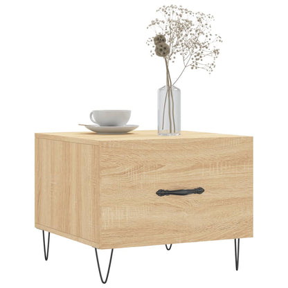 Coffee Tables 2 pcs Sonoma Oak 50x50x40 cm Engineered Wood