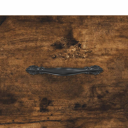 Coffee Tables 2 pcs Smoked Oak 50x50x40 cm Engineered Wood