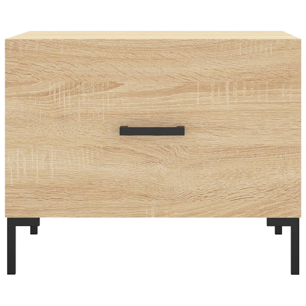 Coffee Tables 2 pcs Sonoma Oak 50x50x40 cm Engineered Wood