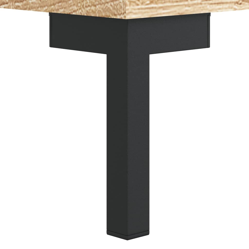 Coffee Tables 2 pcs Sonoma Oak 50x50x40 cm Engineered Wood