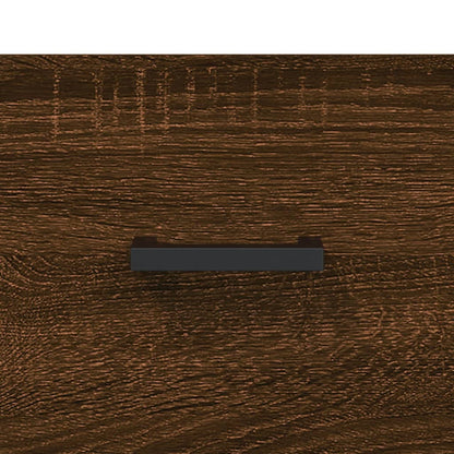 Coffee Tables 2 pcs Brown Oak 50x50x40 cm Engineered Wood
