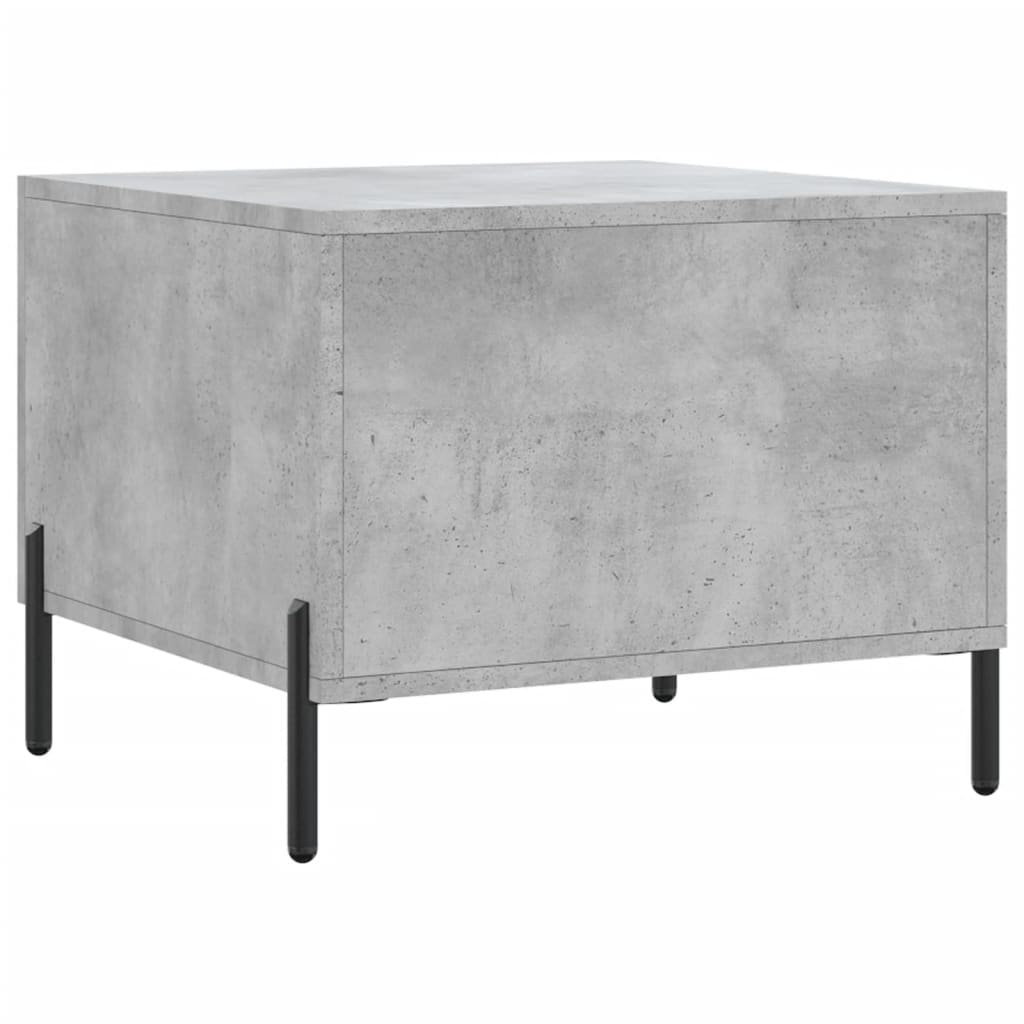 Coffee Tables 2 pcs Concrete Grey 50x50x40 cm Engineered Wood
