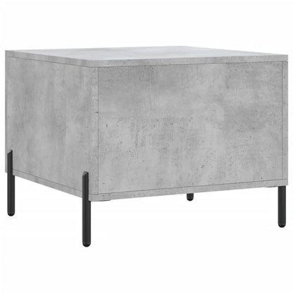Coffee Tables 2 pcs Concrete Grey 50x50x40 cm Engineered Wood