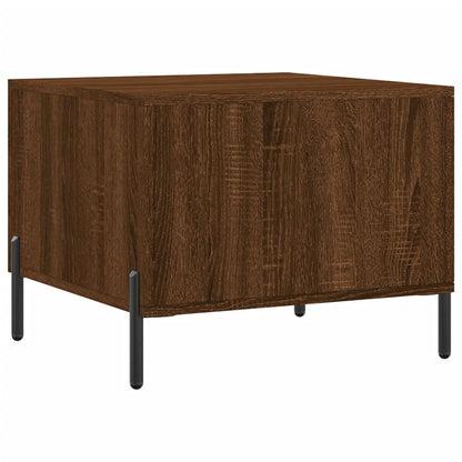 Coffee Tables 2 pcs Brown Oak 50x50x40 cm Engineered Wood