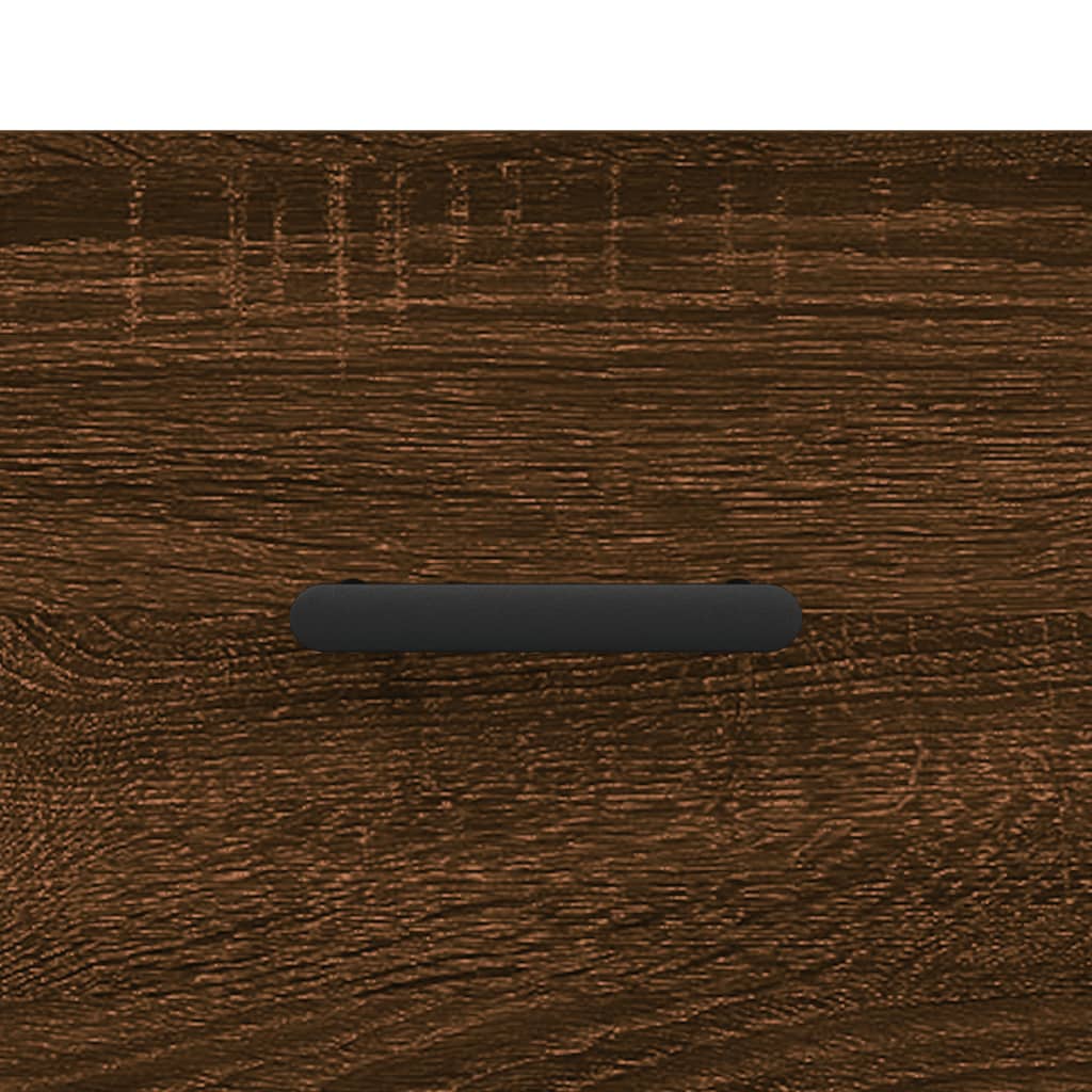 Coffee Tables 2 pcs Brown Oak 50x50x40 cm Engineered Wood
