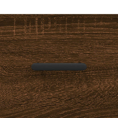 Coffee Tables 2 pcs Brown Oak 50x50x40 cm Engineered Wood