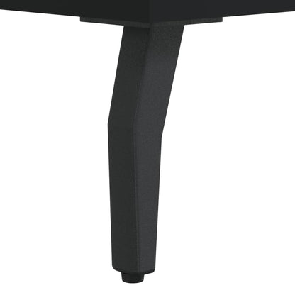 Coffee Tables 2 pcs Black 50x50x40 cm Engineered Wood