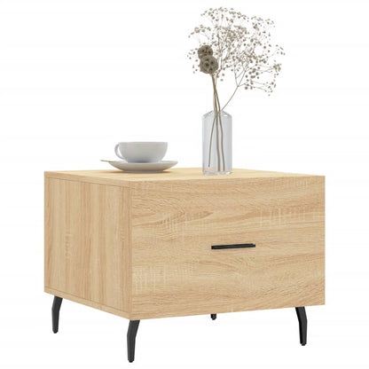 Coffee Tables 2 pcs Sonoma Oak 50x50x40 cm Engineered Wood