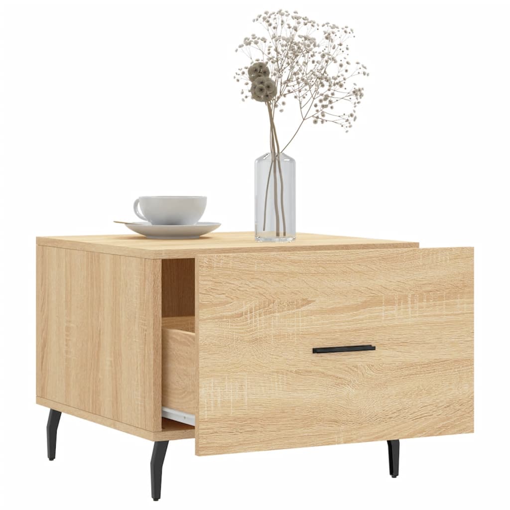 Coffee Tables 2 pcs Sonoma Oak 50x50x40 cm Engineered Wood