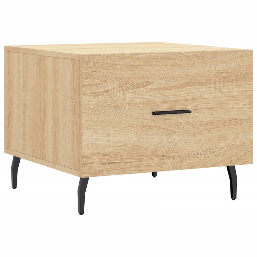Coffee Tables 2 pcs Sonoma Oak 50x50x40 cm Engineered Wood