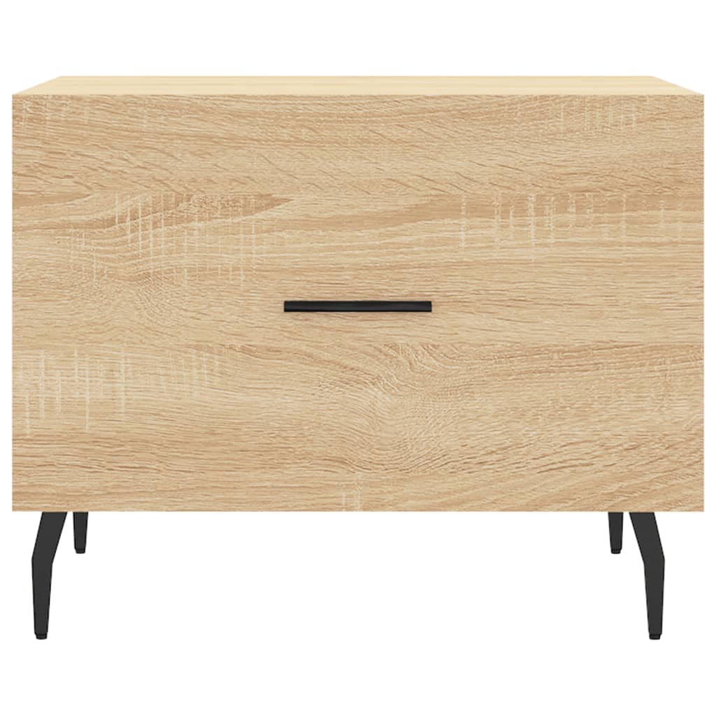 Coffee Tables 2 pcs Sonoma Oak 50x50x40 cm Engineered Wood