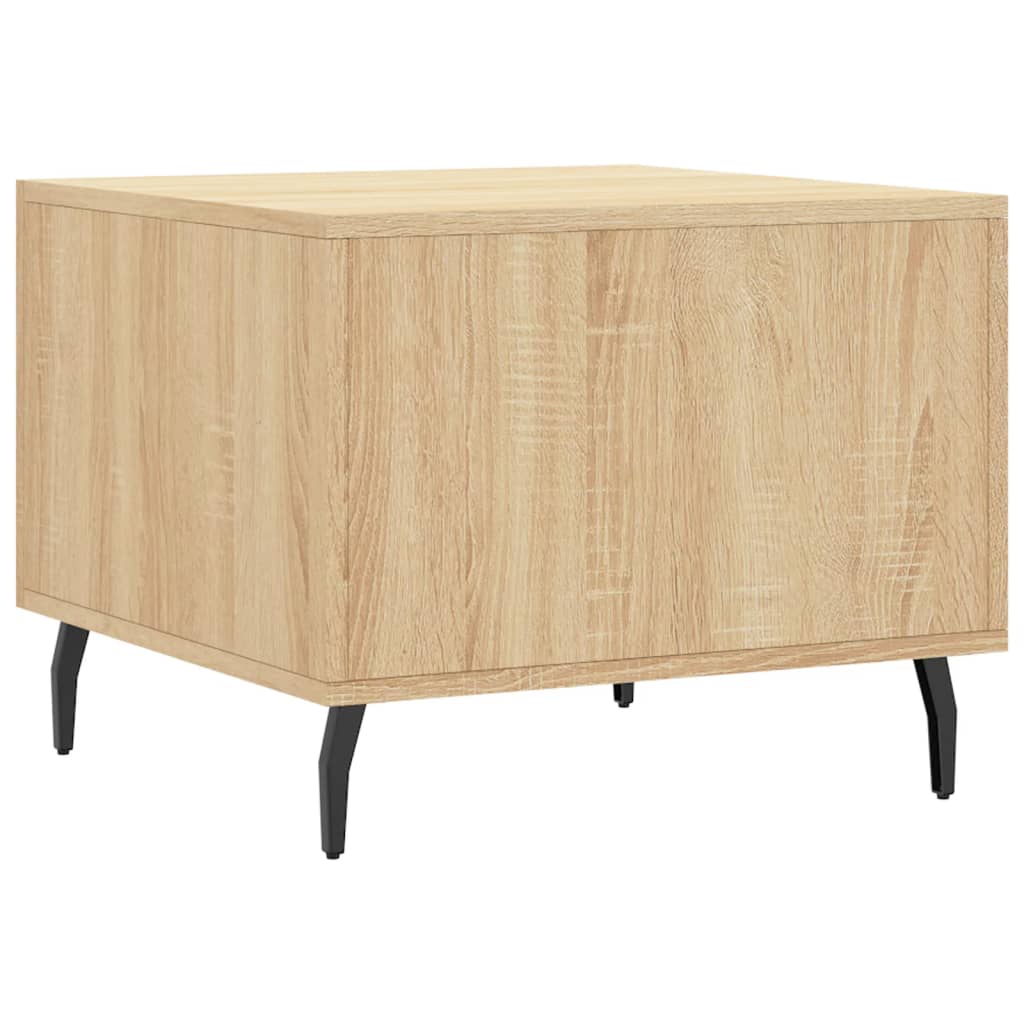 Coffee Tables 2 pcs Sonoma Oak 50x50x40 cm Engineered Wood