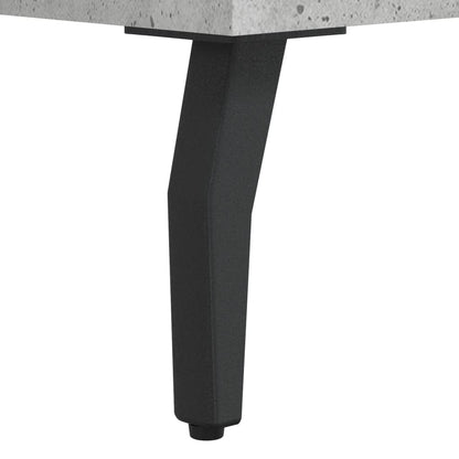 Coffee Tables 2 pcs Concrete Grey 50x50x40 cm Engineered Wood