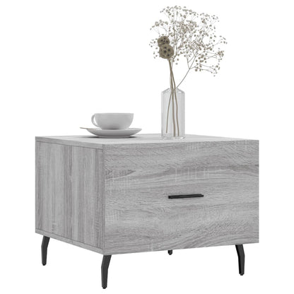 Coffee Tables 2 pcs Grey Sonoma 50x50x40 cm Engineered Wood