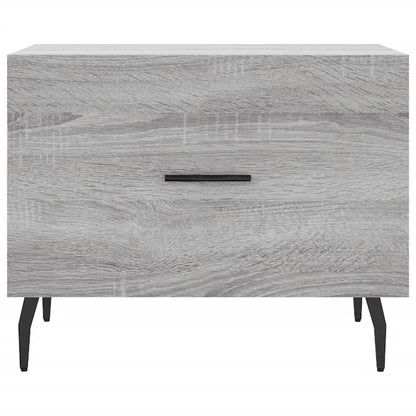 Coffee Tables 2 pcs Grey Sonoma 50x50x40 cm Engineered Wood