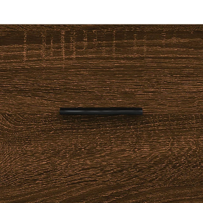 Coffee Tables 2 pcs Brown Oak 50x50x40 cm Engineered Wood