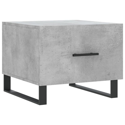 Coffee Tables 2 pcs Concrete Grey 50x50x40 cm Engineered Wood